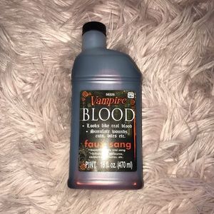 NEVER OPENED fake blood